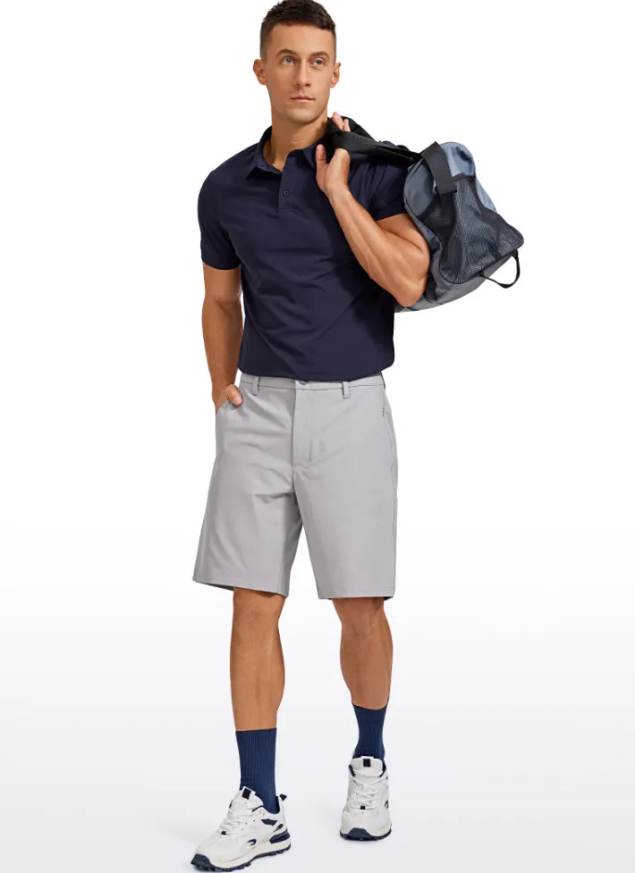 Outlet CRZ YOGA All-Day Comfy Golf Shorts with Pockets 9''