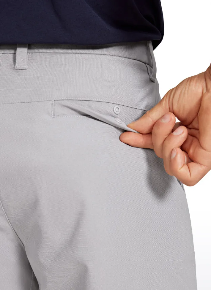 Outlet CRZ YOGA All-Day Comfy Golf Shorts with Pockets 9''