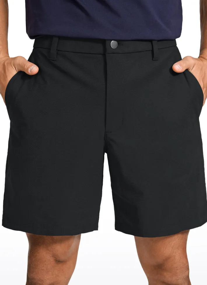 Outlet CRZ YOGA All-Day Comfy Golf Shorts with Pockets 7''