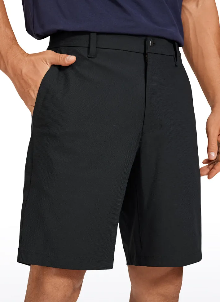 Outlet CRZ YOGA All-Day Comfy Golf Shorts with Pockets 9''