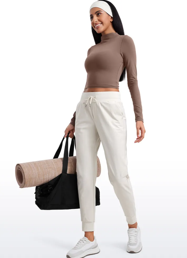 New CRZ YOGA All-day Comfy Slim-Fit Golf Joggers 27.5'' with pockets