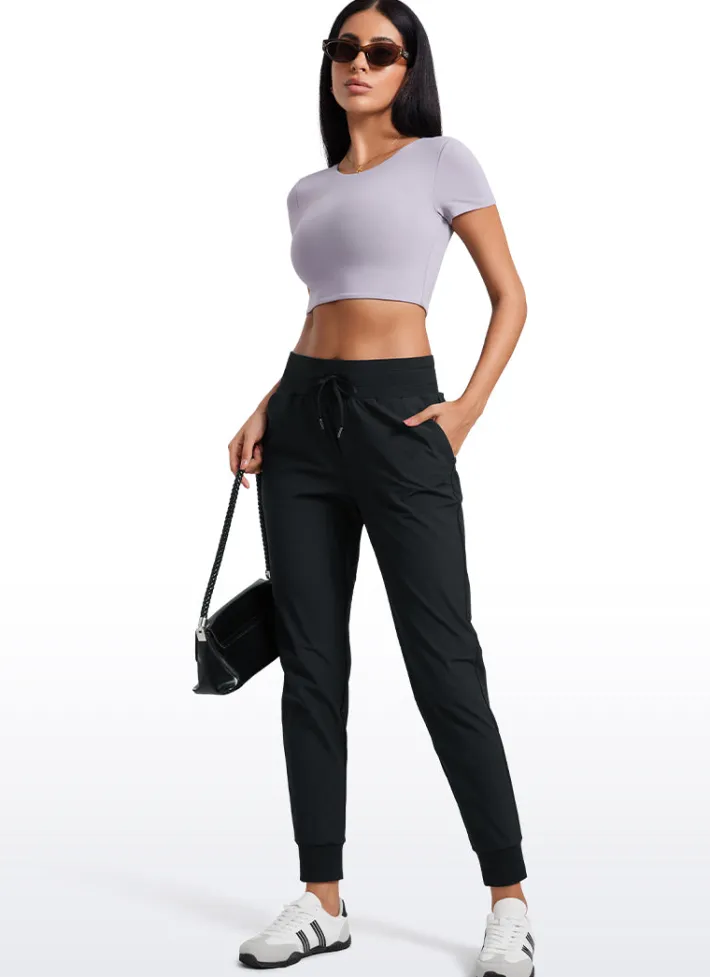 New CRZ YOGA All-day Comfy Slim-Fit Golf Joggers 27.5'' with pockets