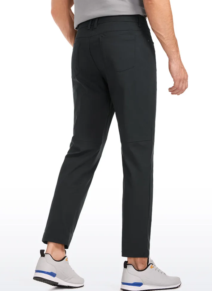 Best CRZ YOGA All-day Comfy Slim-Fit Golf Pants 34'' - 5-pockets