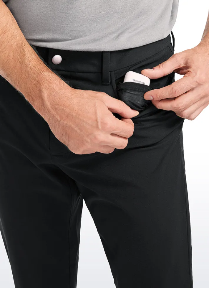 Best CRZ YOGA All-day Comfy Slim-Fit Golf Pants 34'' - 5-pockets