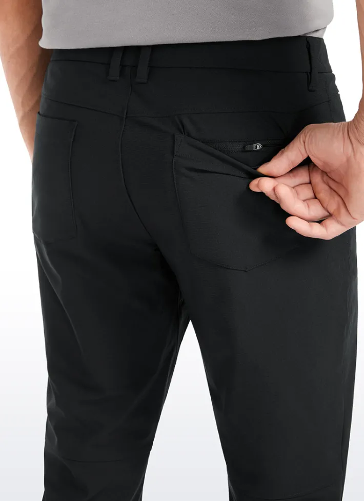 Best CRZ YOGA All-day Comfy Slim-Fit Golf Pants 34'' - 5-pockets