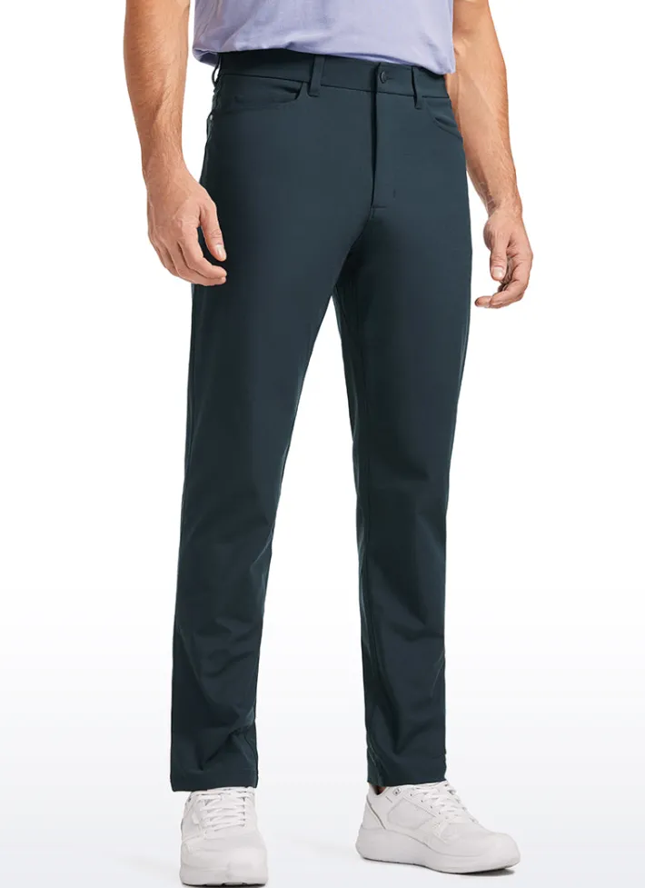 Best CRZ YOGA All-day Comfy Slim-Fit Golf Pants 34'' - 5-pockets