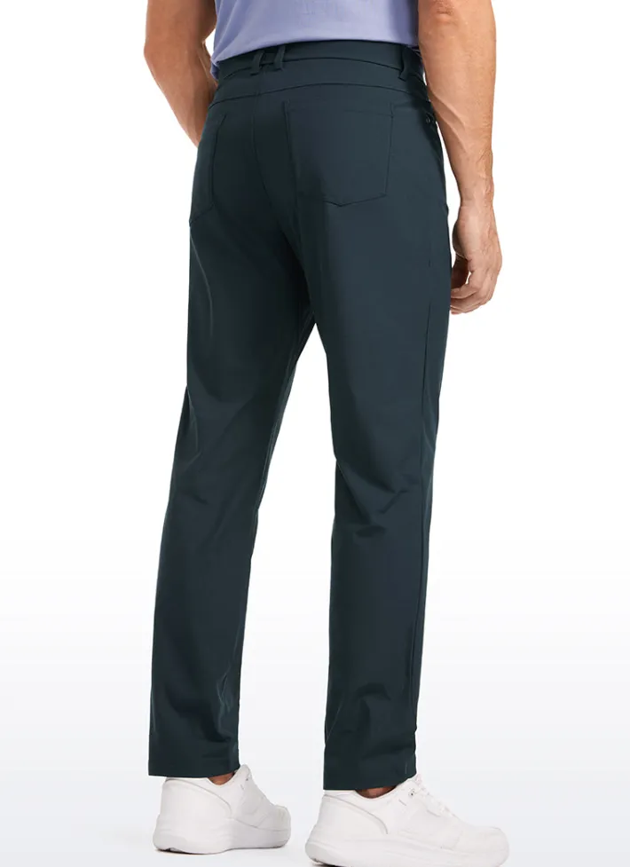 Best CRZ YOGA All-day Comfy Slim-Fit Golf Pants 34'' - 5-pockets