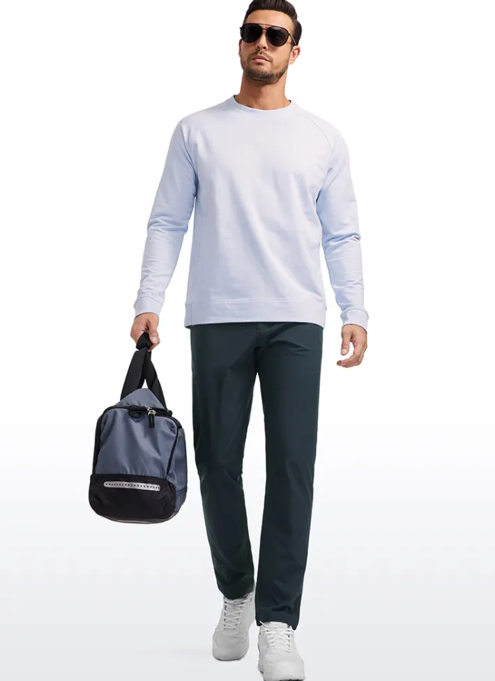 Best CRZ YOGA All-day Comfy Slim-Fit Golf Pants 34'' - 5-pockets