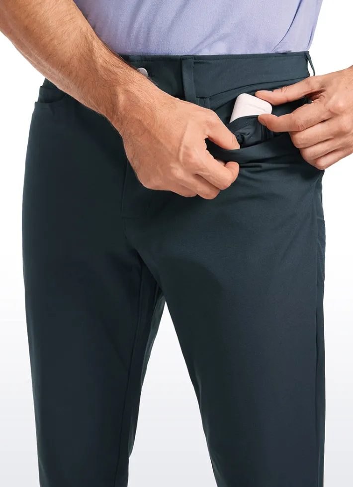 Best CRZ YOGA All-day Comfy Slim-Fit Golf Pants 34'' - 5-pockets