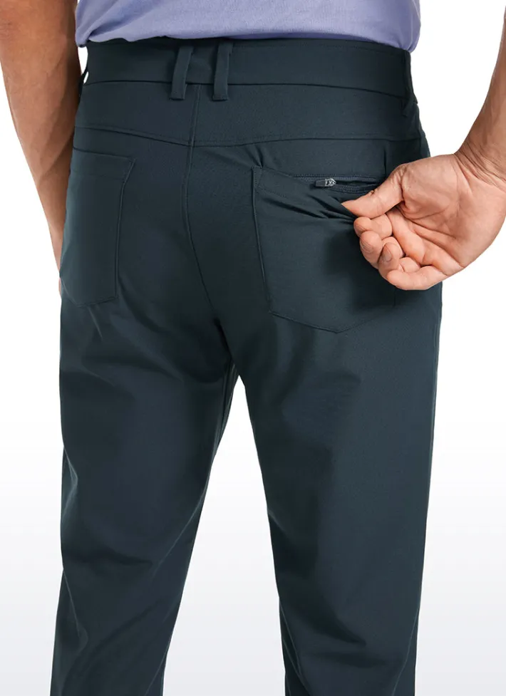 Best CRZ YOGA All-day Comfy Slim-Fit Golf Pants 34'' - 5-pockets