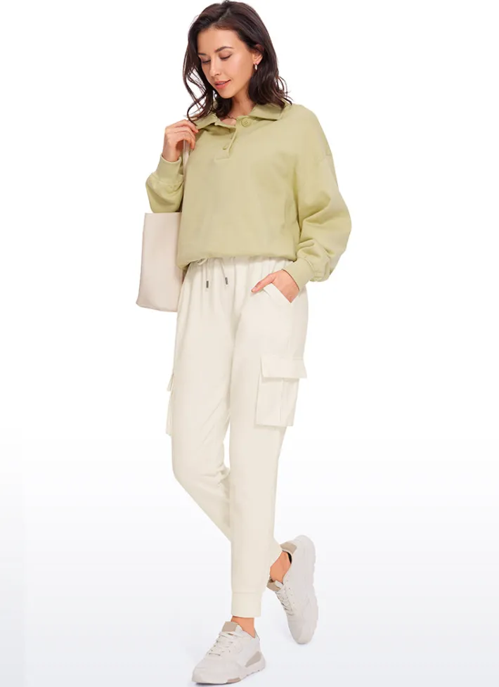 Best Sale CRZ YOGA Amenity Cargo Jogger Sweatpants 27.5"