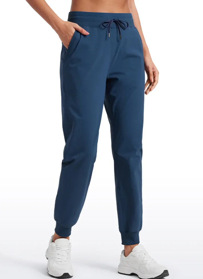 Cheap CRZ YOGA Breathable Casual Workout Joggers Pants with Pockets 28.5”