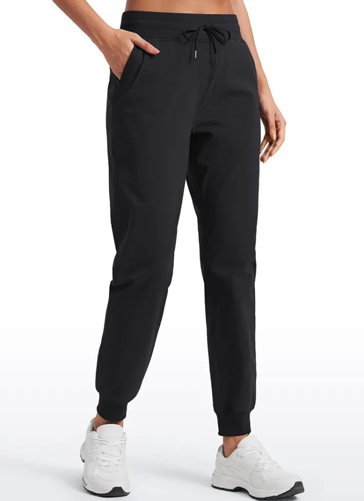 Cheap CRZ YOGA Breathable Casual Workout Joggers Pants with Pockets 28.5”