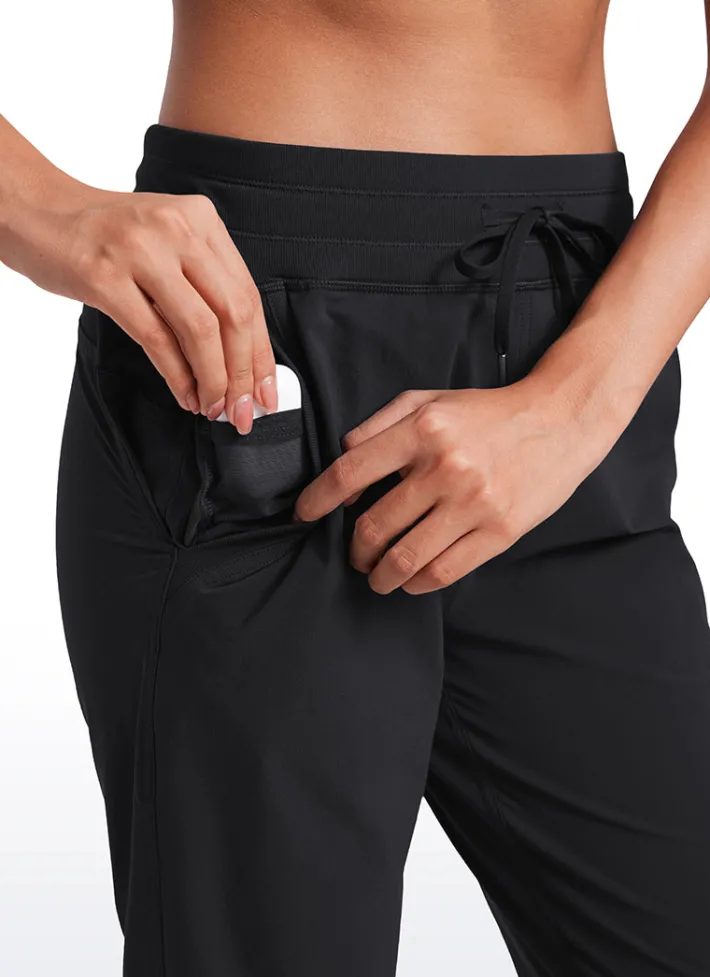 Cheap CRZ YOGA Breathable Casual Workout Joggers Pants with Pockets 28.5”