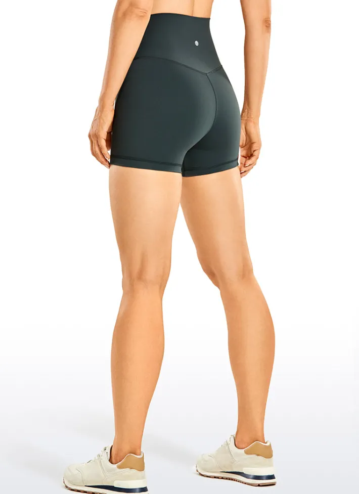 Cheap CRZ YOGA Brushed Nakedfeel Shorts 4''