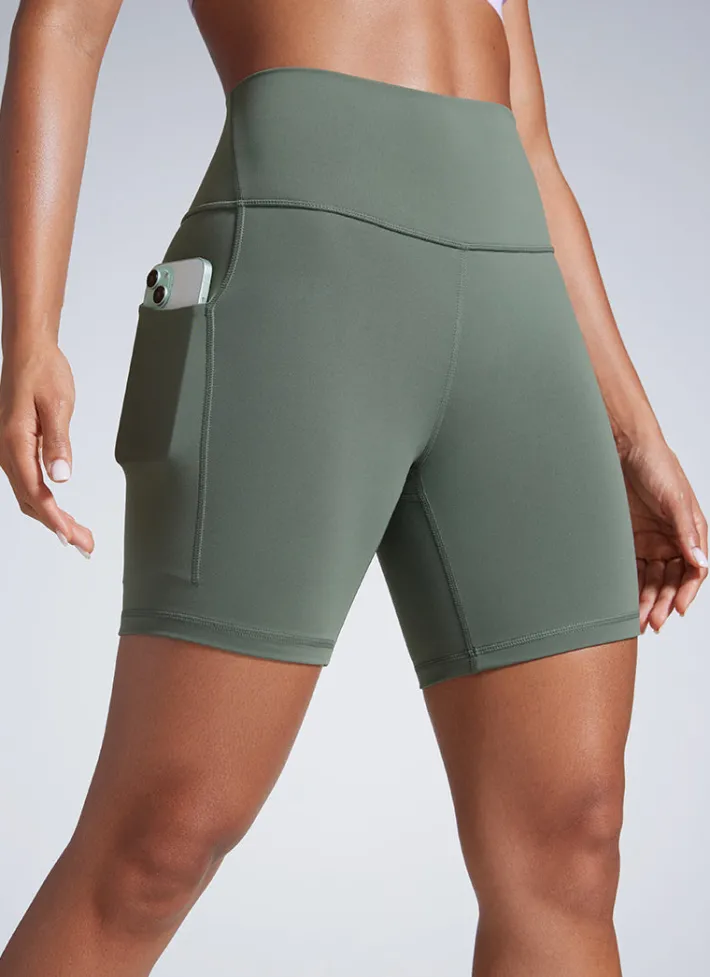 Discount CRZ YOGA Butterbreeze Pocket Shorts 6''