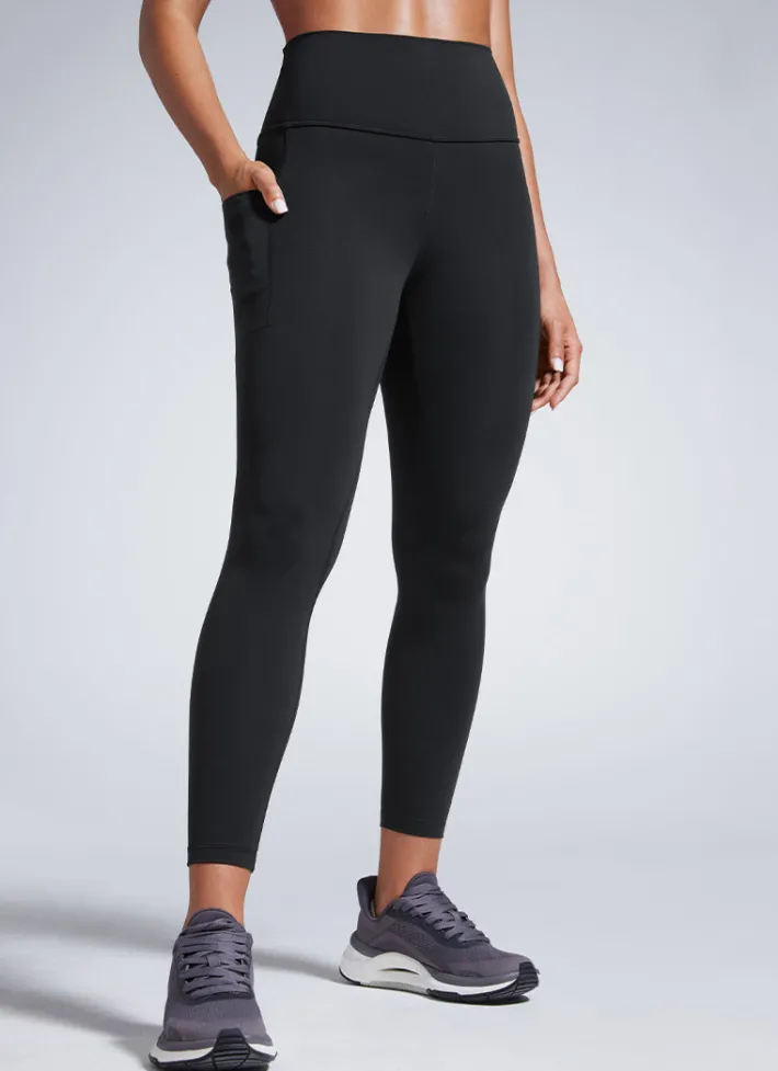 Best CRZ YOGA Butterbreeze Workout Leggings with Pockets 25''