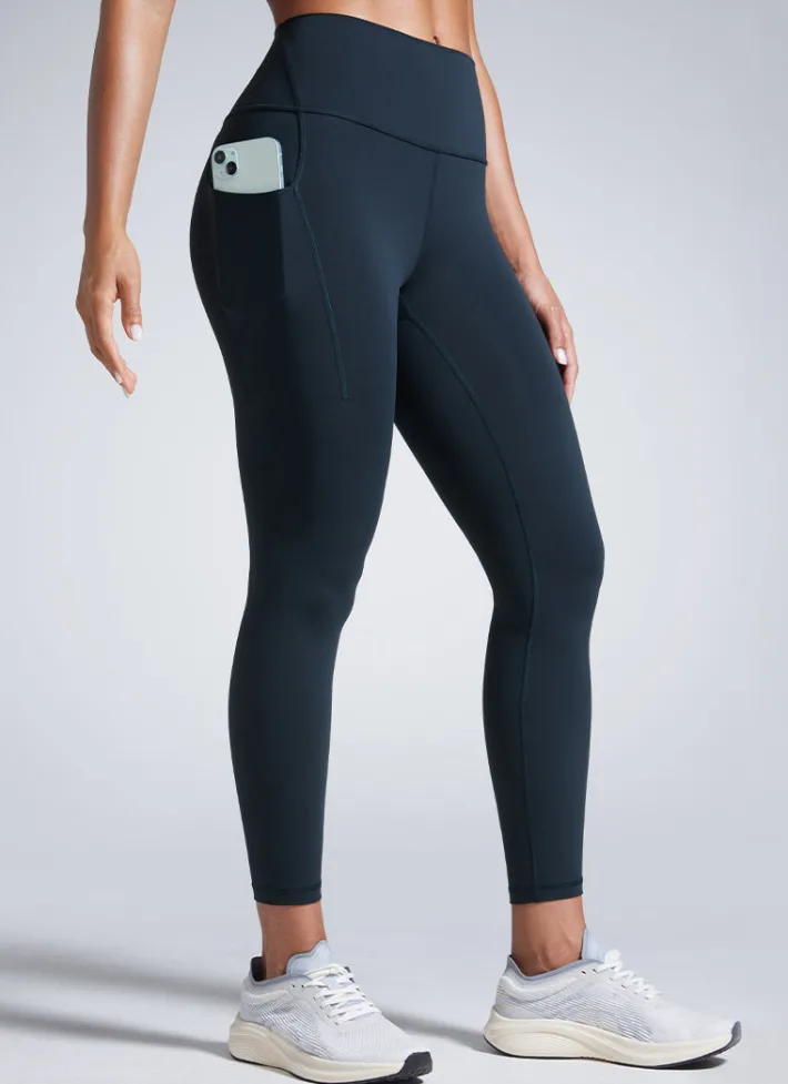 Best CRZ YOGA Butterbreeze Workout Leggings with Pockets 25''