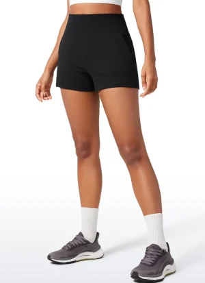 Outlet CRZ YOGA Butterlift Pockets Linerless Shorts 3"
