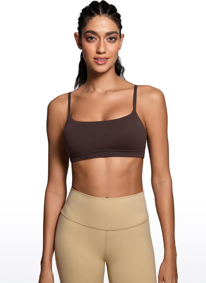 Discount CRZ YOGA Butterluxe Adjustable Spaghetti Strap Bra