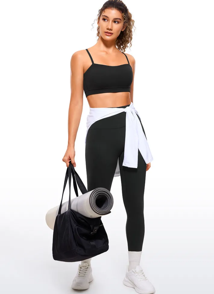 Discount CRZ YOGA Butterluxe Adjustable Spaghetti Thin Strap Sports Bra