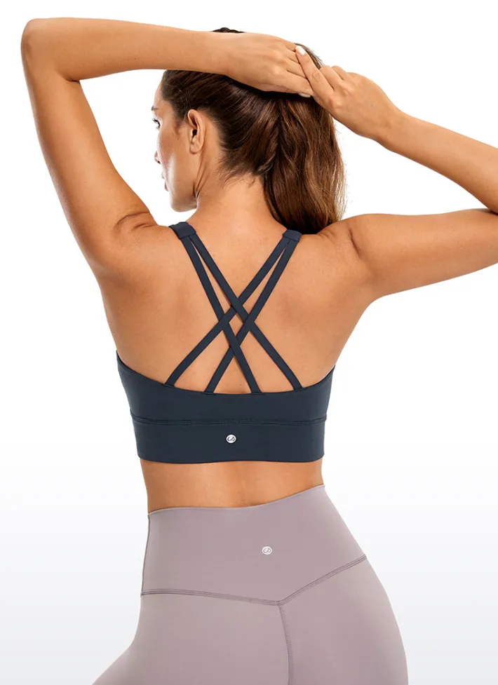 Hot CRZ YOGA Butterluxe Bra Strappy back
