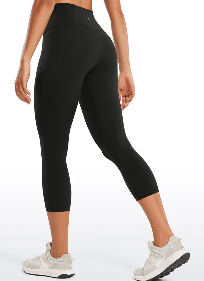 Cheap CRZ YOGA Butterluxe Capri with Pockets 21''