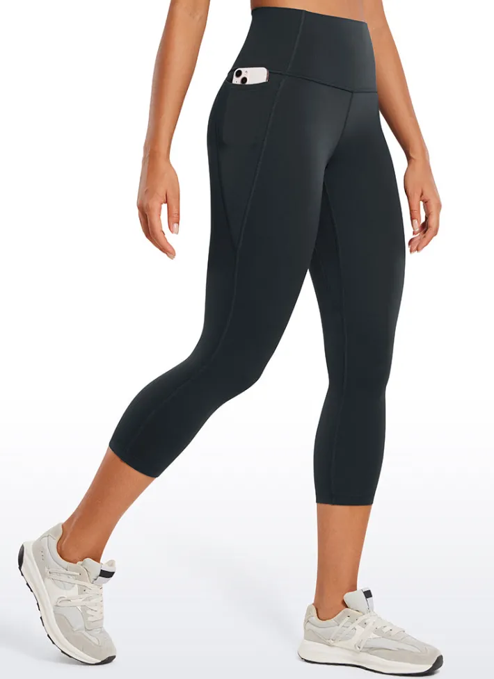 Cheap CRZ YOGA Butterluxe Capri with Pockets 21''
