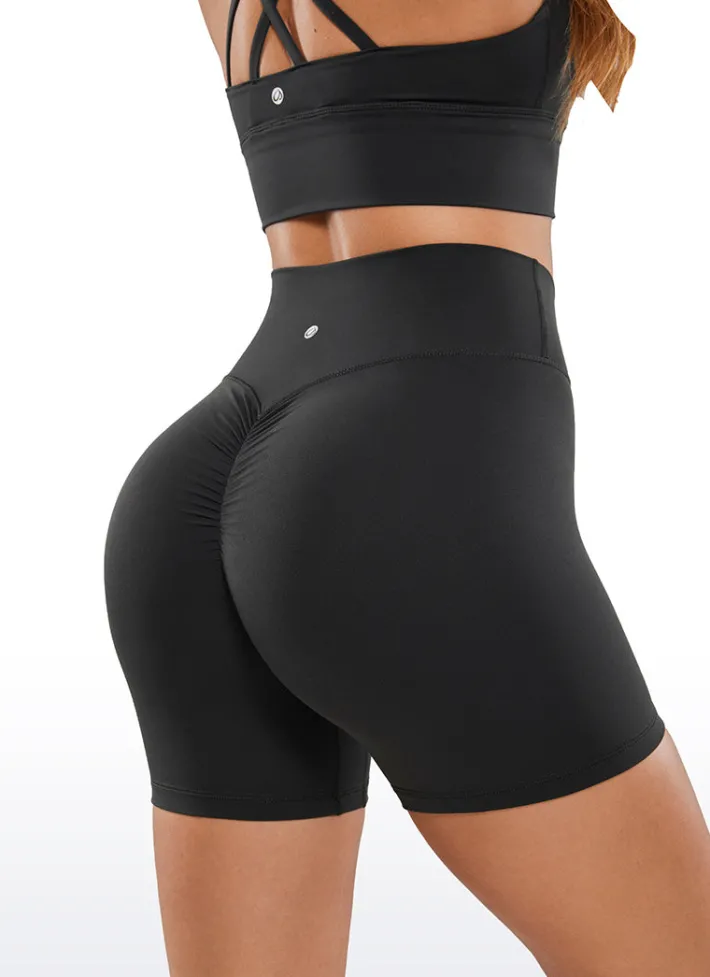 Online CRZ YOGA Butterluxe Crossover Butt Shorts 5" - No Front Seam