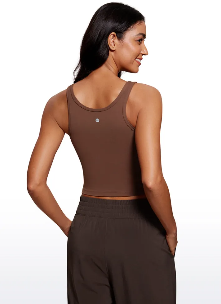Online CRZ YOGA Butterluxe Double Lined Scoop Neck Tank Top