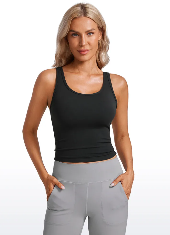 Online CRZ YOGA Butterluxe Double Lined Scoop Neck Tank Top