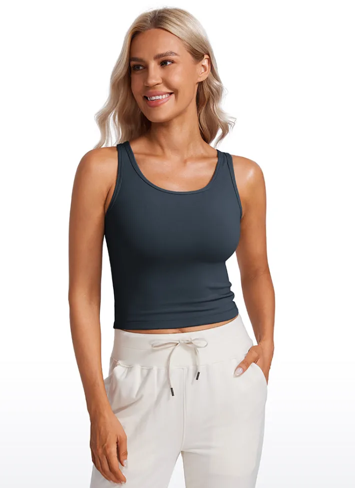 Online CRZ YOGA Butterluxe Double Lined Scoop Neck Tank Top