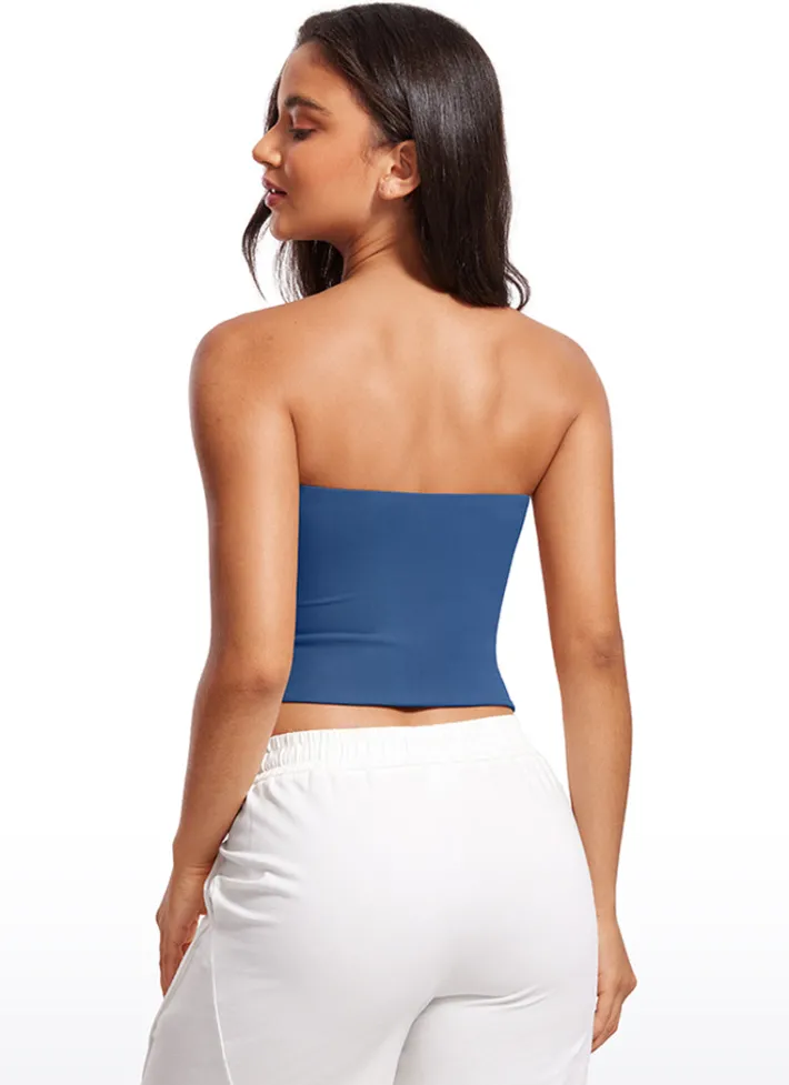 Best Sale CRZ YOGA Butterluxe Double Lined Strapless Top