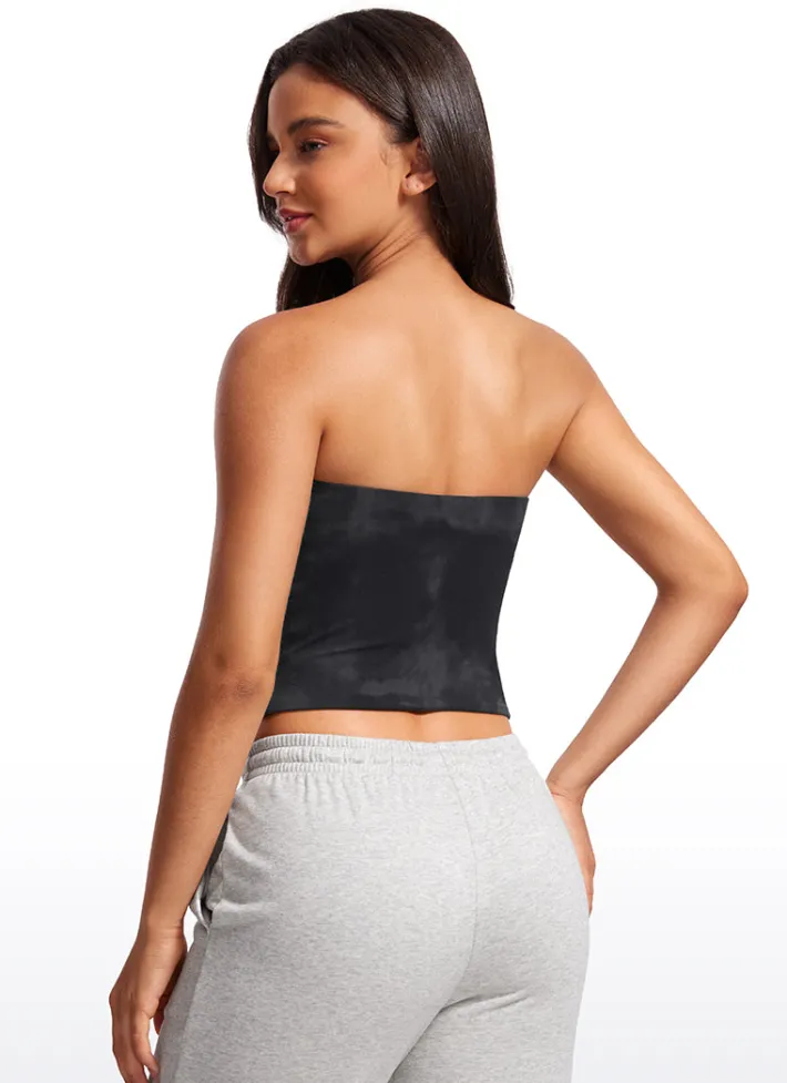 Best Sale CRZ YOGA Butterluxe Double Lined Strapless Top