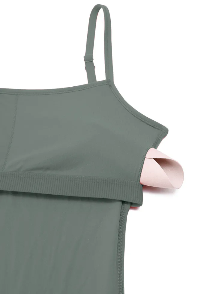 Cheap CRZ YOGA Butterluxe Flare Jumpsuits Build-in Bra Bodysuits 30''
