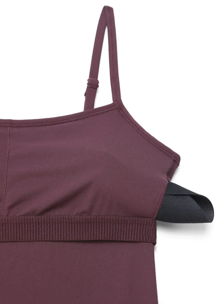 Fashion CRZ YOGA Butterluxe Flare Jumpsuits Build-in Bra Bodysuits 30''