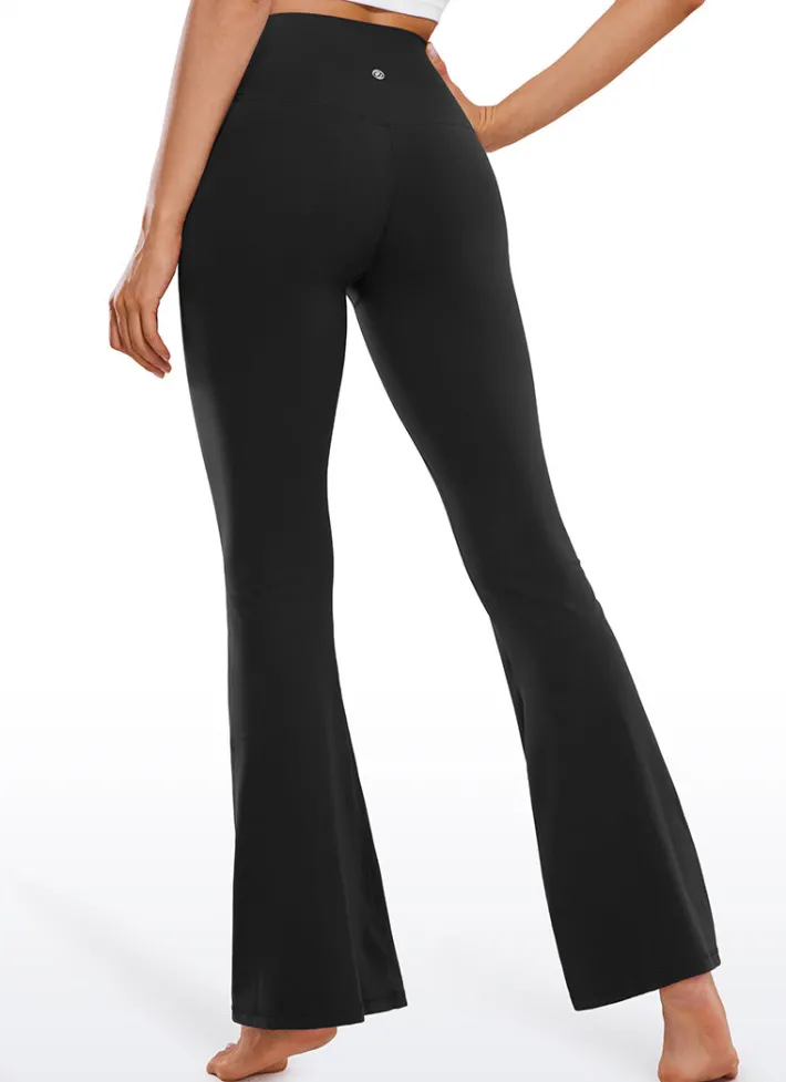 New CRZ YOGA Butterluxe Flare Leggings 31'' - V Cross Waist