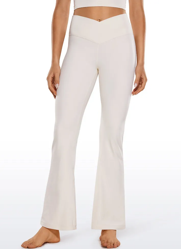Cheap CRZ YOGA Butterluxe Flare Leggings 31'' - V Cross Waist