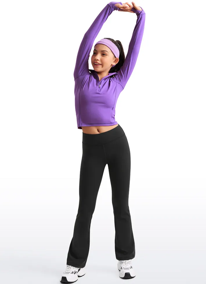 Shop CRZ YOGA Butterluxe Girls Flare Leggings