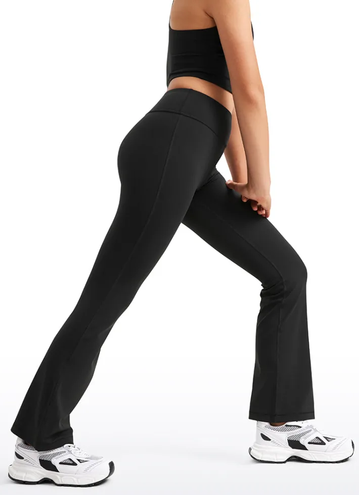 Shop CRZ YOGA Butterluxe Girls Flare Leggings