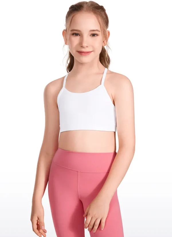 Store CRZ YOGA Butterluxe Girls Sports Bras Y Back