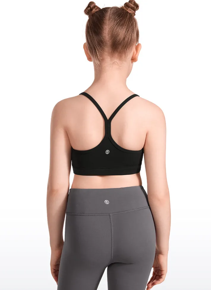 Store CRZ YOGA Butterluxe Girls Sports Bras Y Back