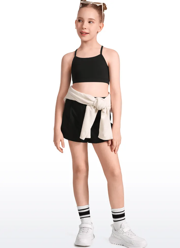 Store CRZ YOGA Butterluxe Girls Sports Bras Y Back