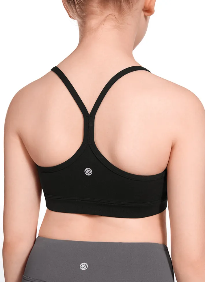 Store CRZ YOGA Butterluxe Girls Sports Bras Y Back