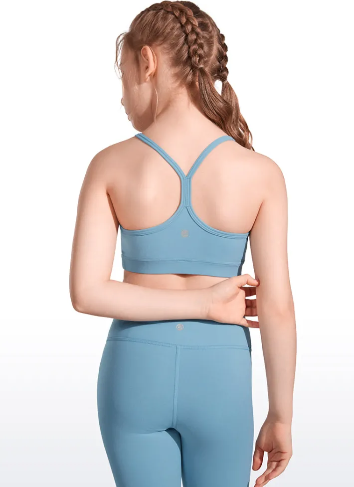Store CRZ YOGA Butterluxe Girls Sports Bras Y Back