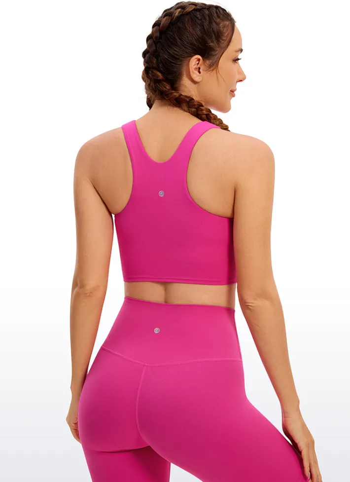 Clearance CRZ YOGA Butterluxe High Neck Racerback Tank