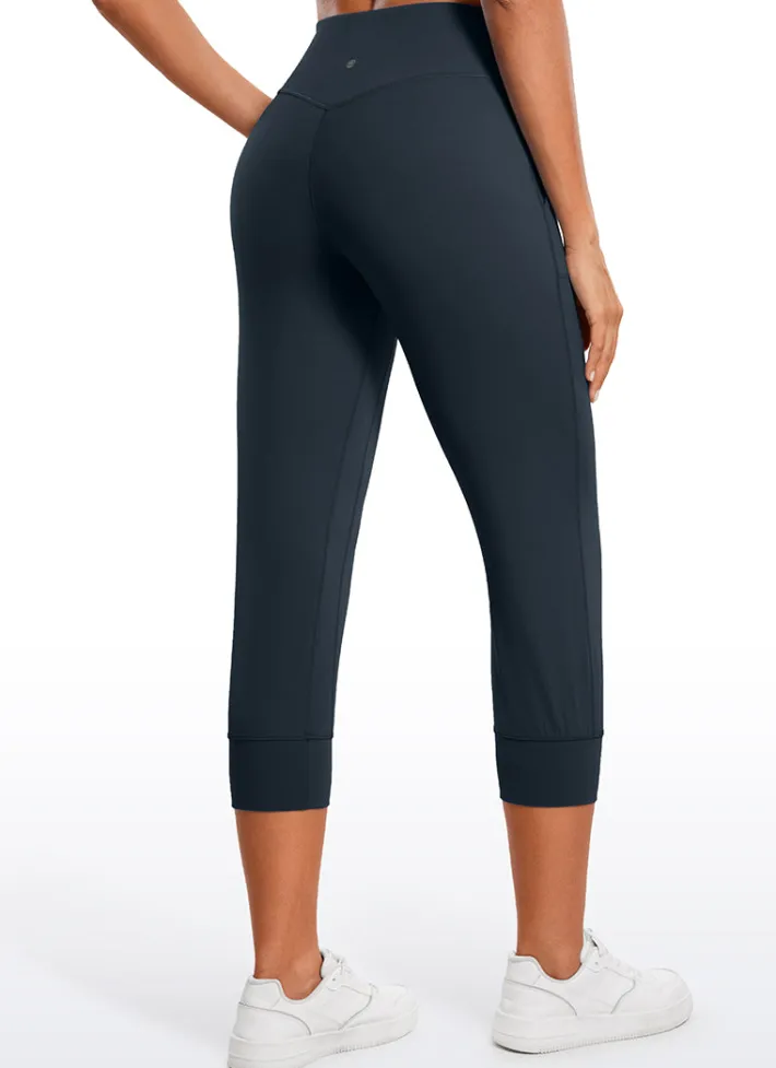 Fashion CRZ YOGA Butterluxe High Waist Cropped Joggers 23" with Pockets