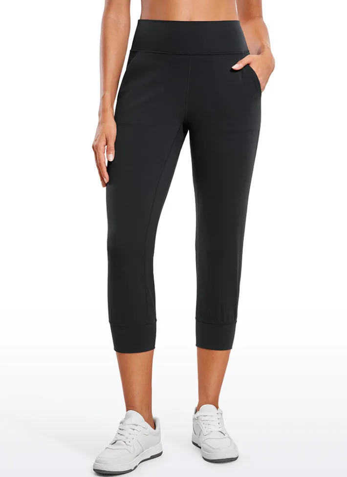 Fashion CRZ YOGA Butterluxe High Waist Cropped Joggers 23" with Pockets