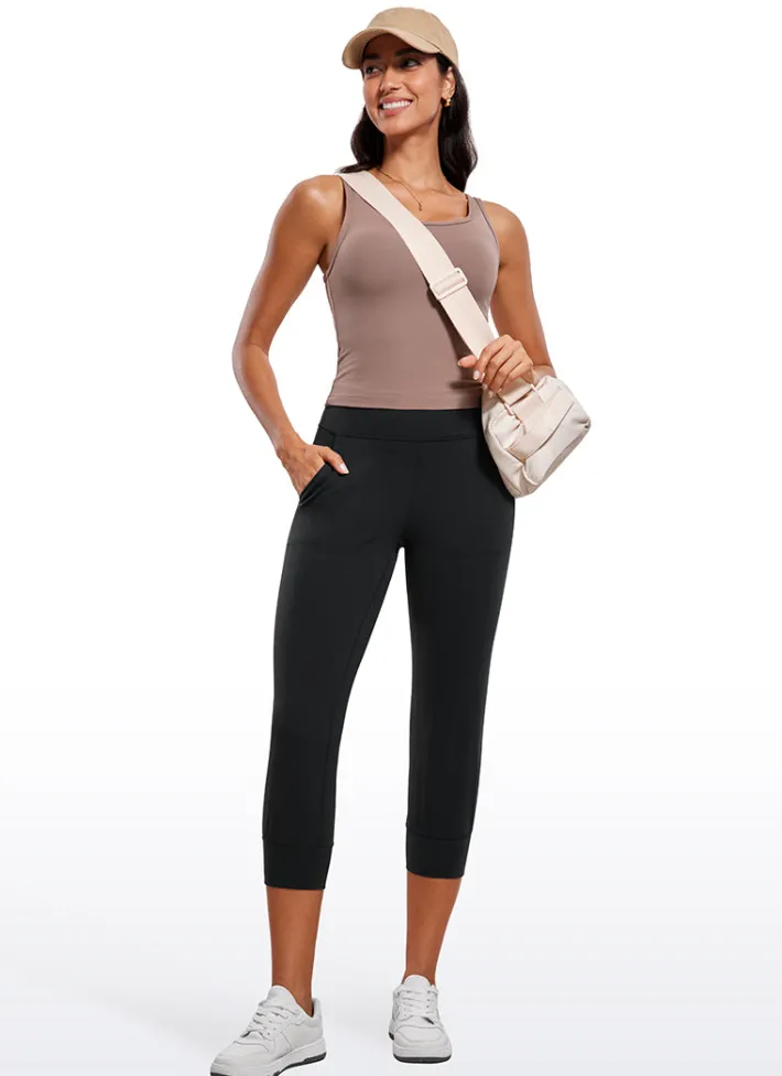Fashion CRZ YOGA Butterluxe High Waist Cropped Joggers 23" with Pockets