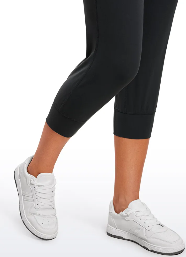Fashion CRZ YOGA Butterluxe High Waist Cropped Joggers 23" with Pockets
